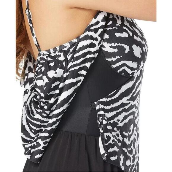 Coco Reef Women's Contours Chroma Wrap Swim Romper Size 12/36D swimwear - Picture 15 of 16